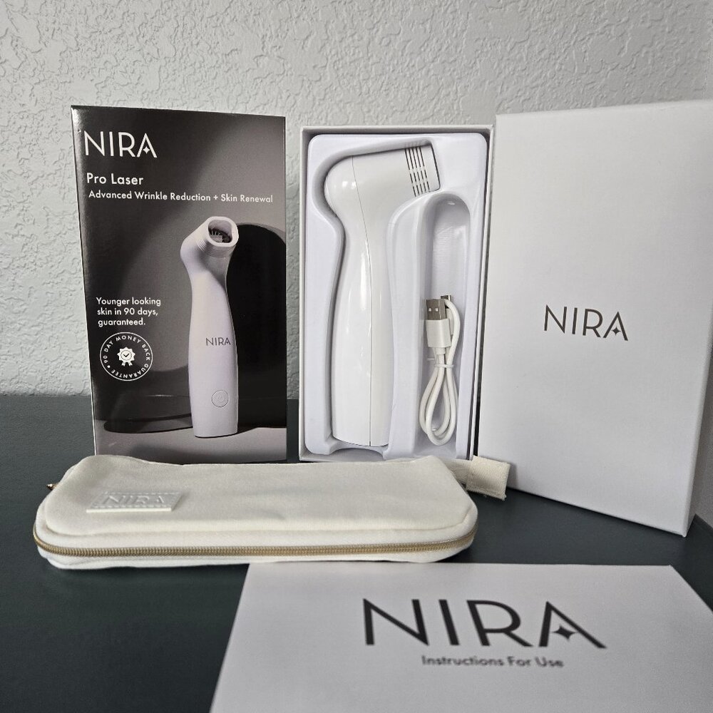 NIRA Pro Laser For Wrinkles & Fine Lines Precision Painless Skin Care Device